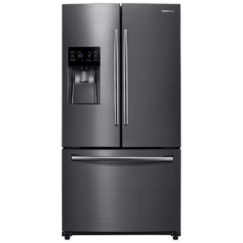 lowe's black stainless steel refrigerators